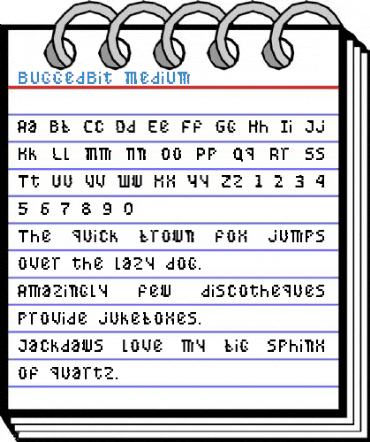 BuggedBit Font