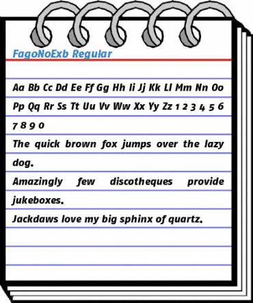 FagoNoExb Regular Font