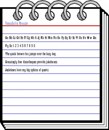 FancyCeltic Regular Font