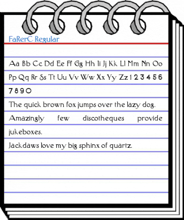 FaRerC Regular Font