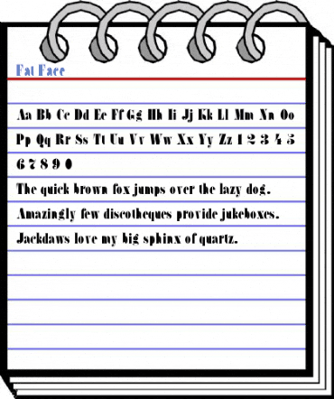 Fat Face Font