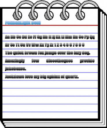 FatmanLight Bold Font