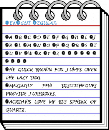 NewFont Regular Font