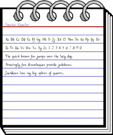 Faustus Regular Font