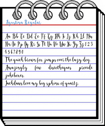Agustina Regular Font