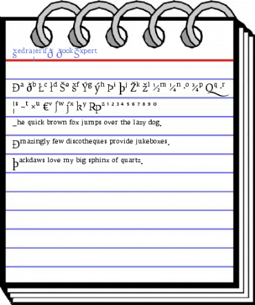 FedraSerifB BookExpert Font