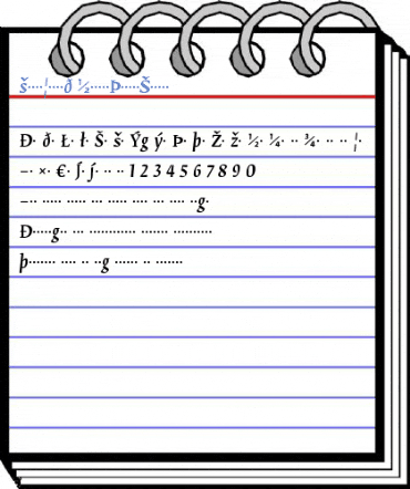 FedraSerifB MediumItalicExpert Font