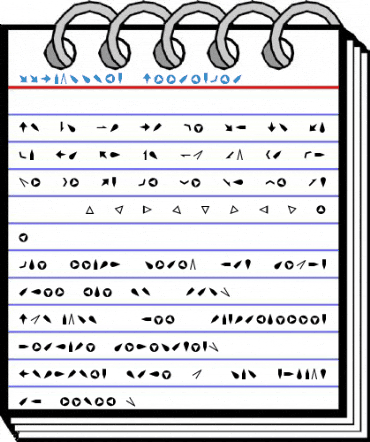 FFDingbats ArrowsTwo Font