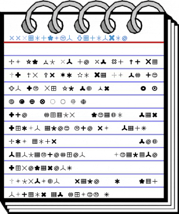 FFDingbats SignsOne Font