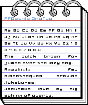 FFGothic OneTwo Font