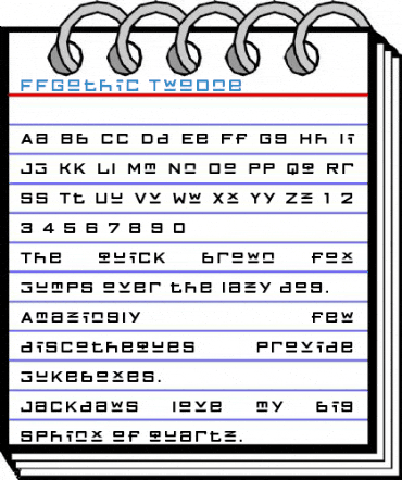 FFGothic TwoOne Font