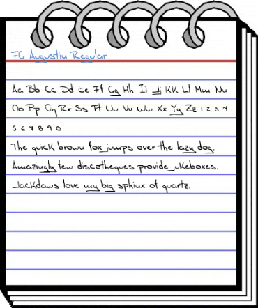 FG Augustin Regular Font