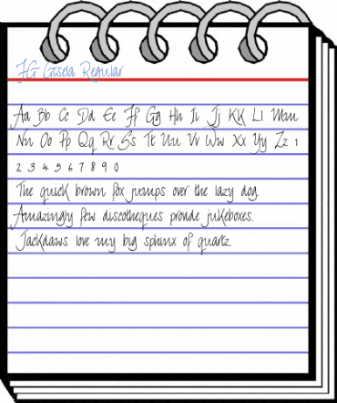 FG Gisela Regular Font