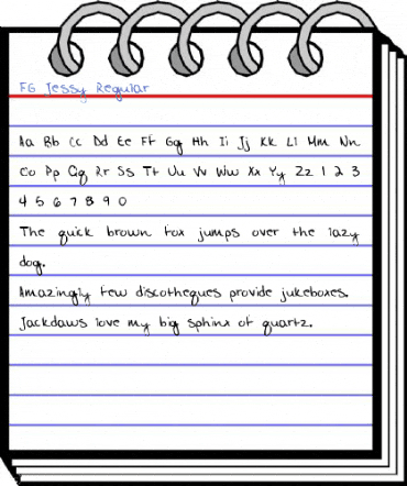 FG Jessy Regular Font