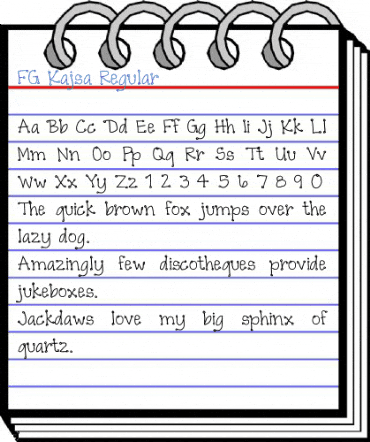 FG Kajsa Regular Font