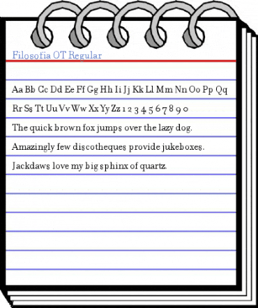 Filosofia OT Regular Font
