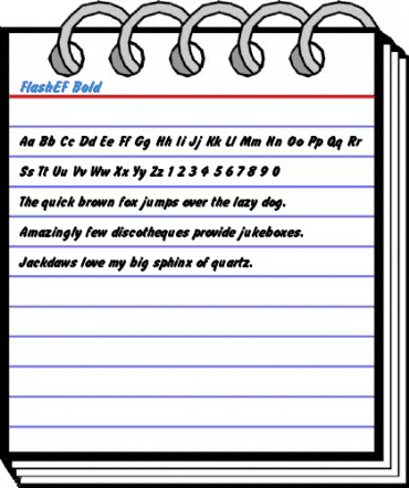 FlashEF Bold Font