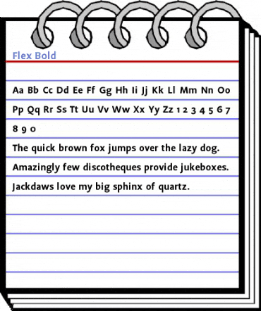 Flex Bold Font