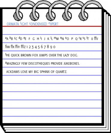 Formata Light Condensed Expert Font