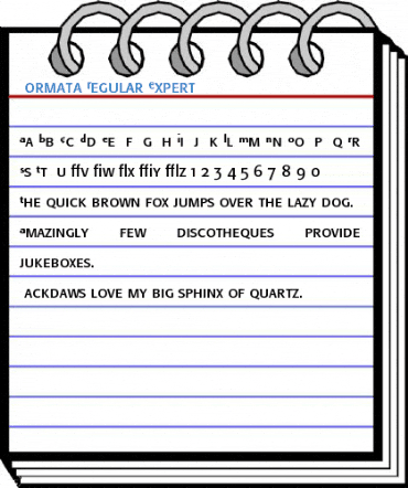 Formata Regular Expert Font