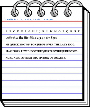 FoundryOldStyleExpert Medium Font
