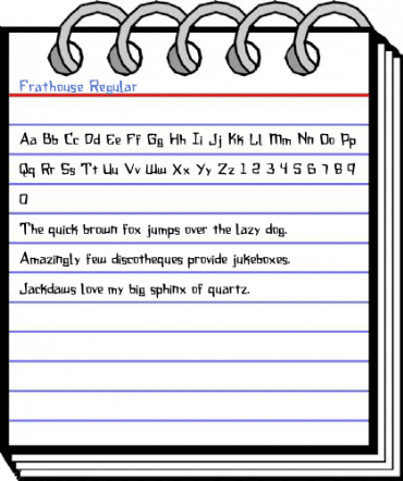 Frathouse Regular Font