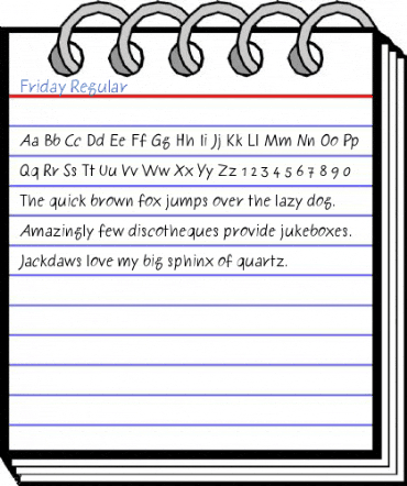 Friday Regular Font