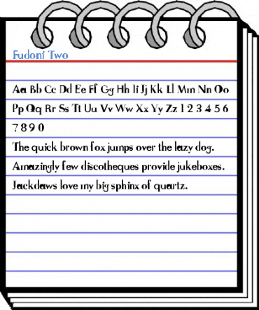 Fudoni Two Font