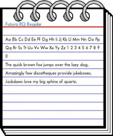 Futura BQ Regular Font