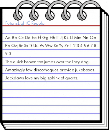 FuturisLightC Regular Font