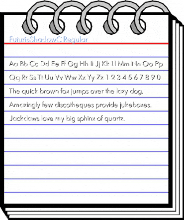 FuturisShadowC Regular Font