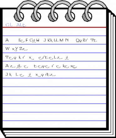 Galahad Alt Font