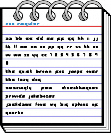Zon Regular Font