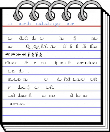 GalliardAltCC Regular Font
