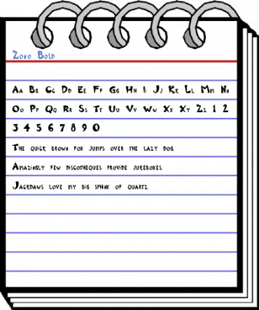 Zono Bold Font