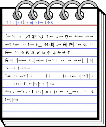 GeneralSymbols P02 Font