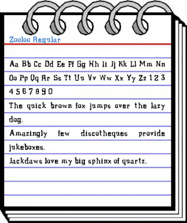 Zooloo Regular Font