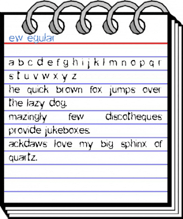 New Regular Font