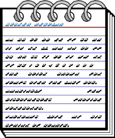 Busker Regular Font