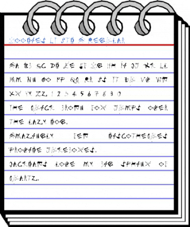 Goodies LT Std A Regular Font