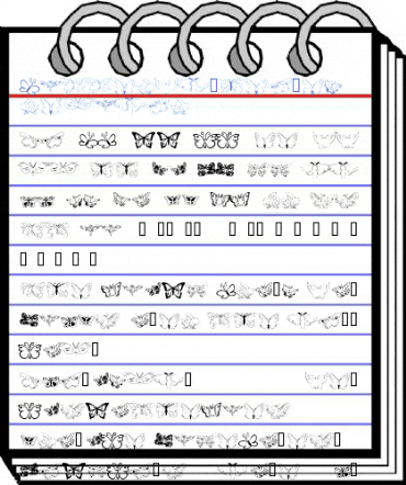ButterflyHeaven Regular Font