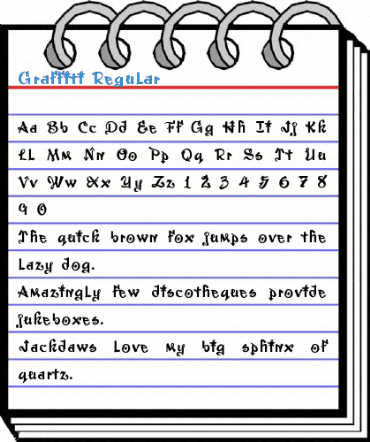 Graffiti Regular Font