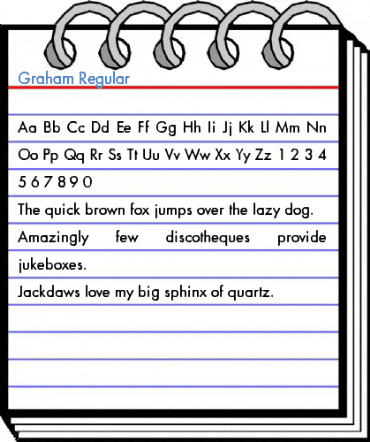 Graham Regular Font