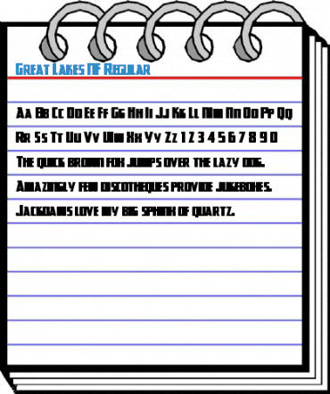Great Lakes NF Regular Font