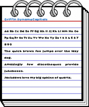 Griffin DynamoCapitals Font