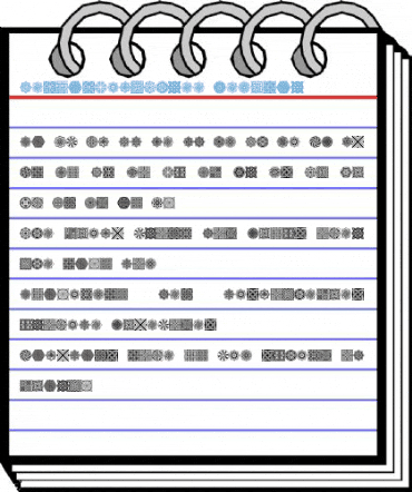 HenmanPictThree Regular Font