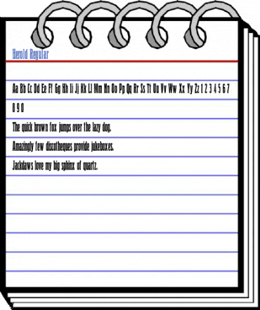 Herold Regular Font