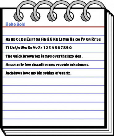 Hobo Bold Font