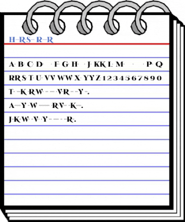 HondurasSolid Regular Font