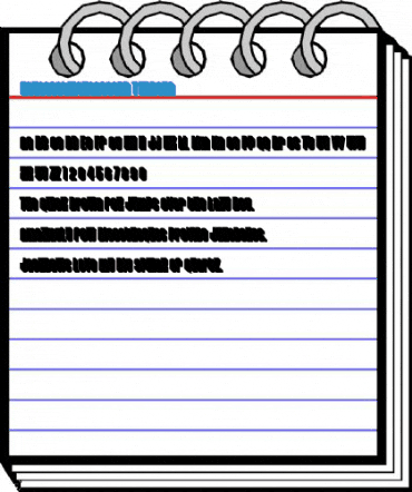 HouseGothicHG23Cond THRDSHA Font